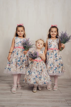 Платье детское "Цветы"
